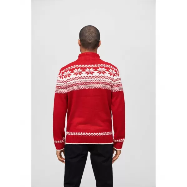  Pánská mikina BRANDIT CARDIGAN NORWEGER BD5030 RED 