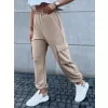 Dámské tepláky DSTREET BAGGY BÉŽOVÁ