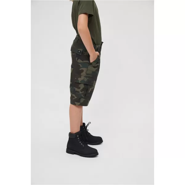  Dětské kraťasy BRANDIT BDU BD6009 WOODLAND 