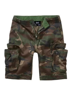 Dětské kraťasy BRANDIT URBAN BD6008 WOODLAND