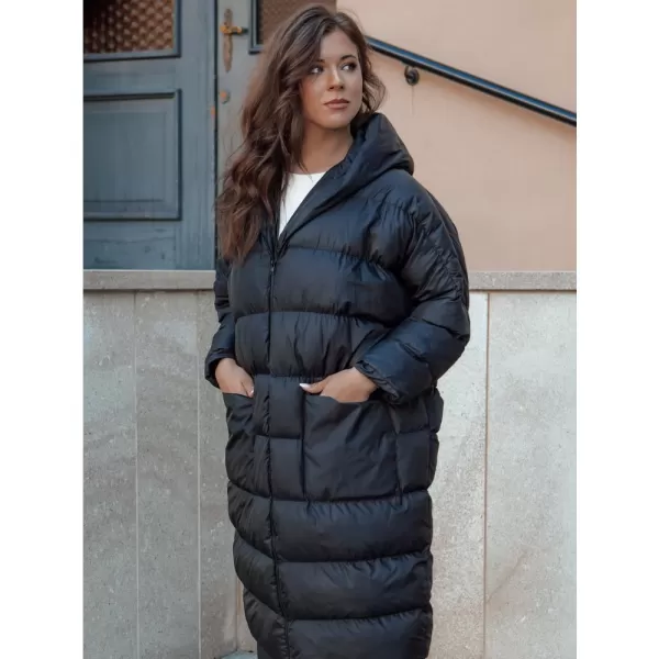  Dámský kabát DSTREET ANNIKA ČERNÁ 