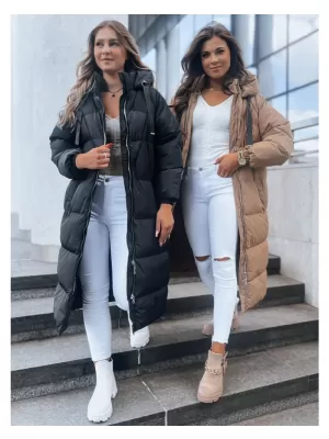 Dámský kabát DSTREET COZYSEASON ČERNÁ