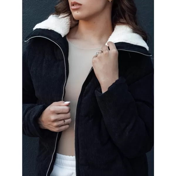  Dámská zimní bunda DSTREET TRENDYGLAM ČERNÁ 