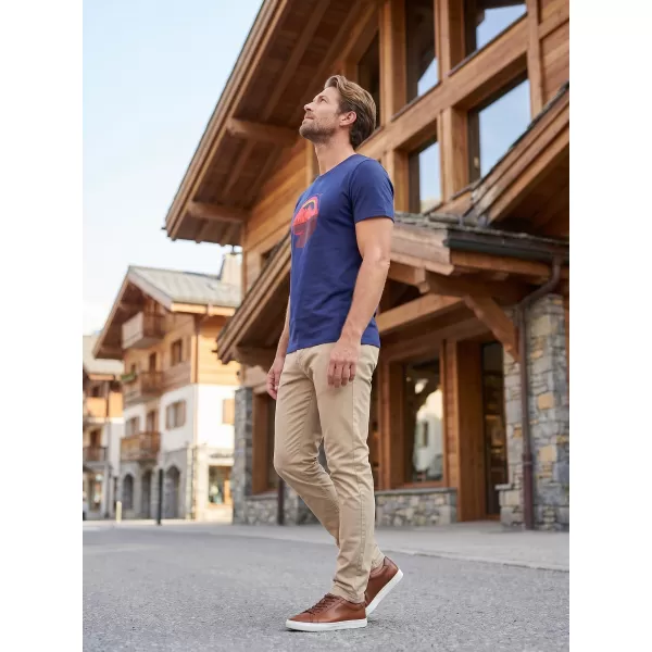  Pánské tričko ALTISPORT ALM186129 Půlnoční modrá 