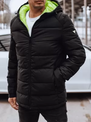Pánská zimní bunda DSTREET ČERNÁ