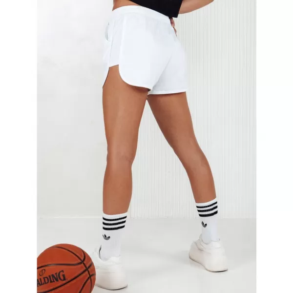  Dámské šortky DSTREET GO SPORT BÍLÁ 