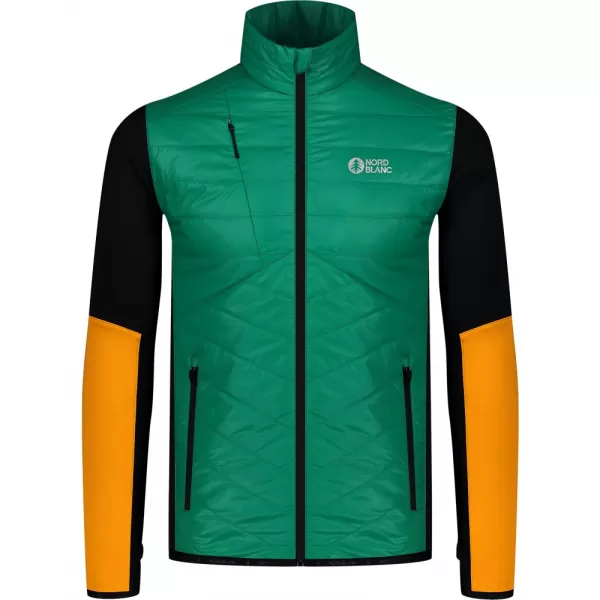  Pánská sportovní bunda NORDBLANC KITING NBWJM8111 ZELENÁ 
