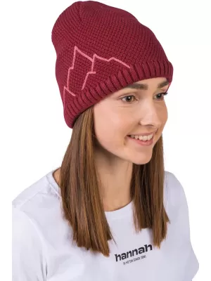 Dámská čepice HANNAH BRITA GARNET