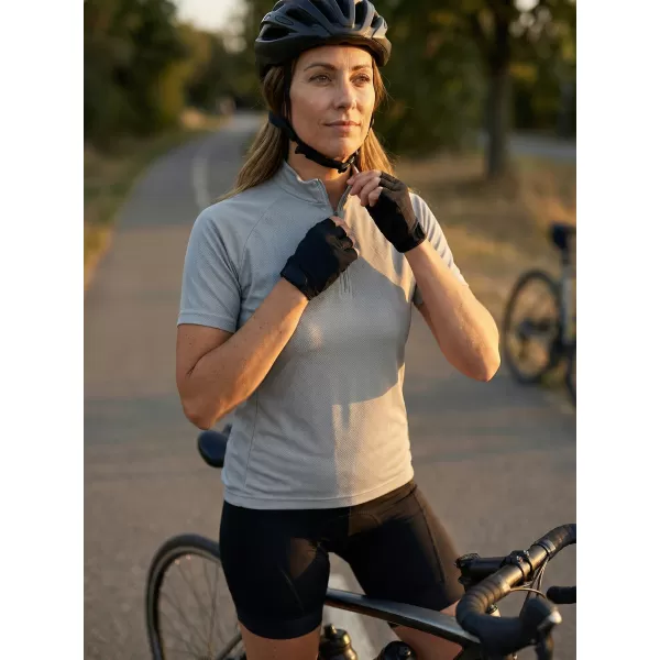  Dámský cyklo dres ALTISPORT NoPrint NP/ALW115NJ SILVER 