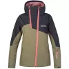 Dámská bunda HANNAH MAKY COL BURNT OLIVE/ANTHRACITE