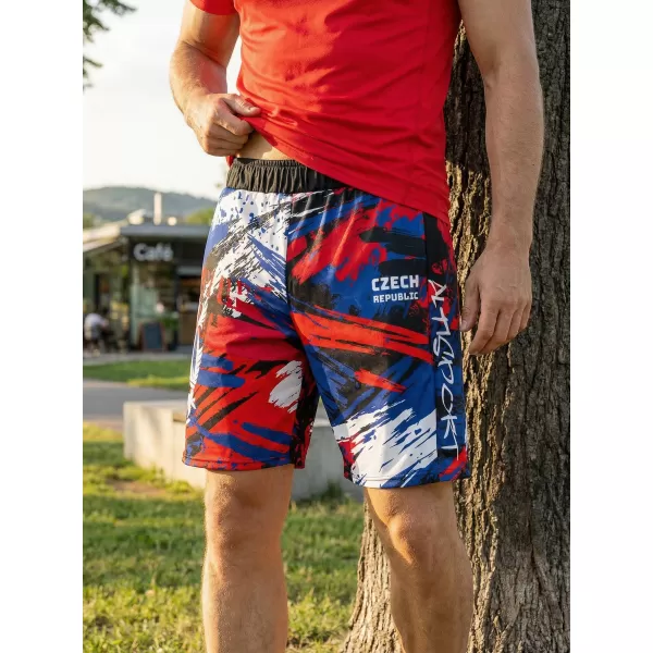  Pánské funkční kraťasy bez kapes premium ALTISPORT VOJ/ALM036KRA02 CZECH 