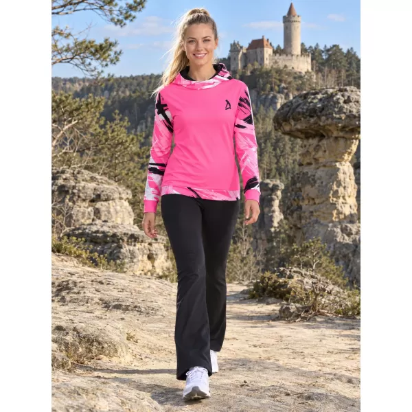  Dámská funkční mikina premium ALTISPORT VOJ/ALW039MI01 FLUO PINK 