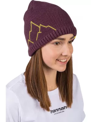 Dámská čepice HANNAH BRITA MAUVE WINE