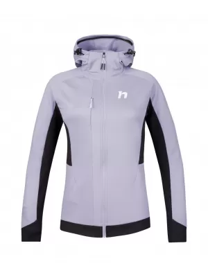 Dámská mikina HANNAH NELA HOODY LAVENDER AURA/ANTHRACITE