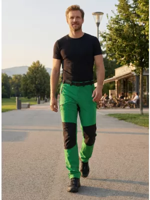 Pánské kalhoty ALTISPORT NoPrint NP/ALM6021NJ FERN GREEN/BLACK