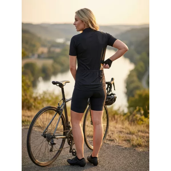  Dámský cyklo dres ALTISPORT NoPrint NP/ALW115NJ BLACK 