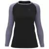 Dámské triko s dlouhým rukávem HANNAH LESLIE L/S ANTHRACITE/WISTERIA