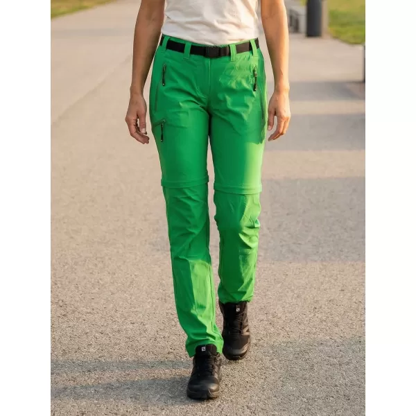  Dámské kalhoty/kraťasy ALTISPORT NoPrint NP/ALW1021NJ FERN GREEN 