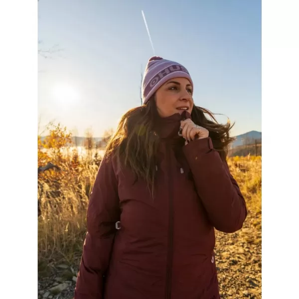  Dámský kabát HUSKY NAVELI L DARK BORDO 