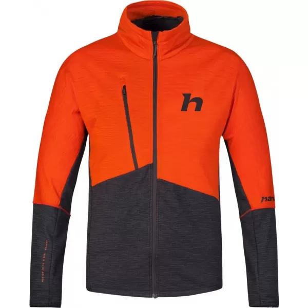  Pánská mikina HANNAH NIRO SPICY ORANGE/ANTHRACITE MEL 
