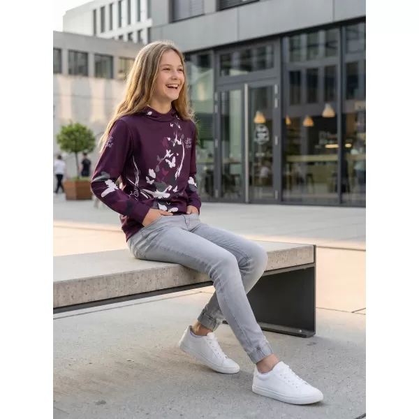  Dětská funkční mikina premium ALTISPORT VOJ/ALK022MI01 FIALOVÁ 