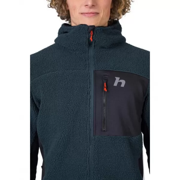  Pánská mikina HANNAH KODIAK HOODY STRATIFIED SEA/ANTHRACITE 