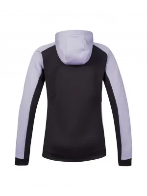 Dámská mikina HANNAH NELA HOODY LAVENDER AURA/ANTHRACITE