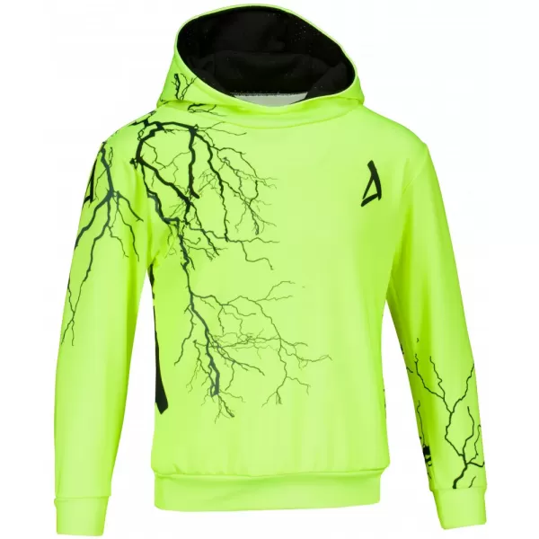  Dětská funkční mikina premium ALTISPORT VOJ/ALK004MI01 NEON YELLOW 