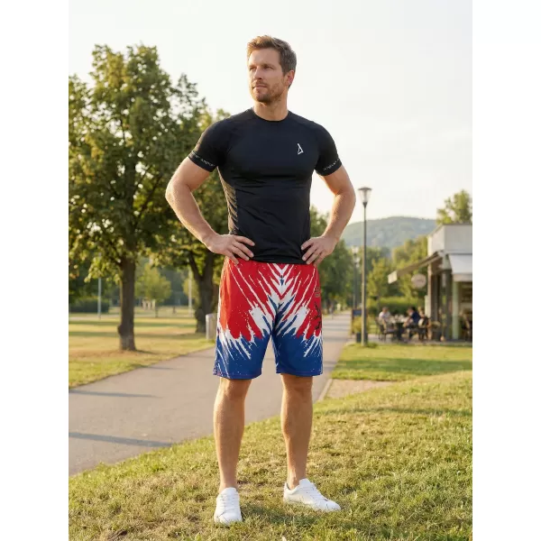  Pánské funkční kraťasy bez kapes premium ALTISPORT VOJ/ALM036KRA02 LEV 