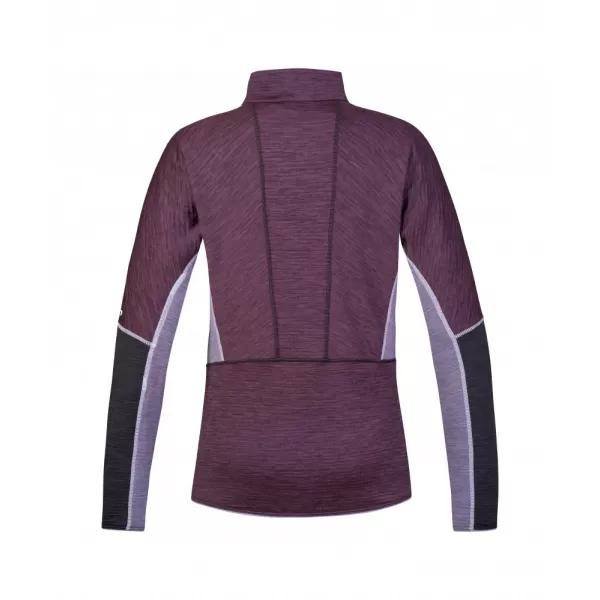 Dámská mikina HANNAH MEDA HZ PRUNE PURPLE/LAVENDER GRAY MEL 