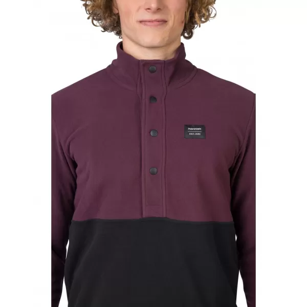  Pánská fleecová mikina HANNAH MINT FIG/ANTHRACITE 