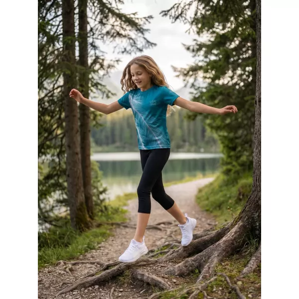  Dětské funkční triko premium ALTISPORT VOJ/ALK001TR01 EMERALD/ŠEDÁ 