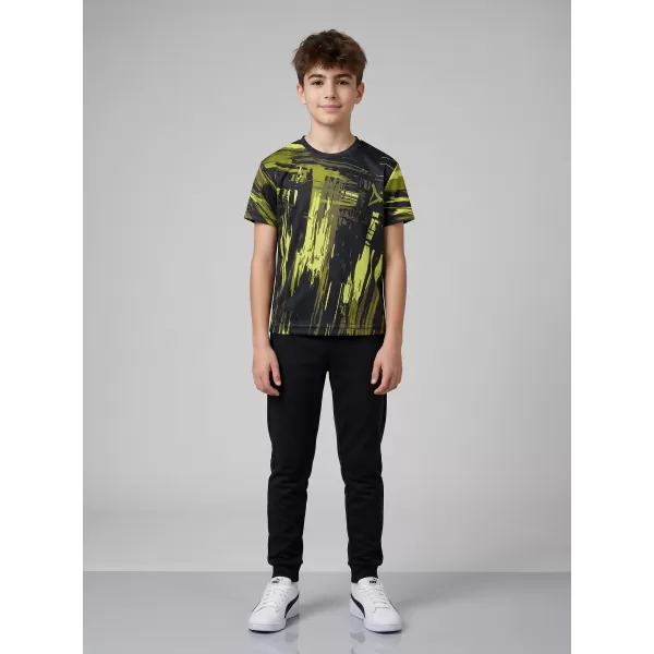  Dětské funkční triko premium ALTISPORT VOJ/ALK010TR01 ČERNÁ/ARMY 