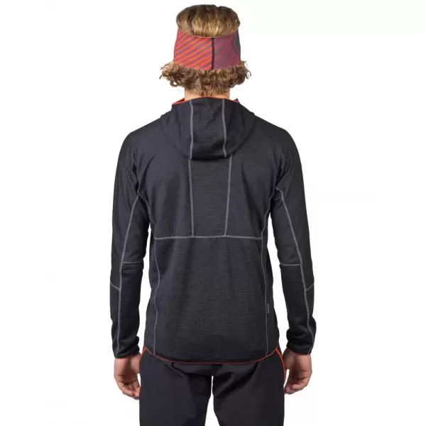  Pánská mikina HANNAH NIRO HOODY ANTHRACITE MEL 