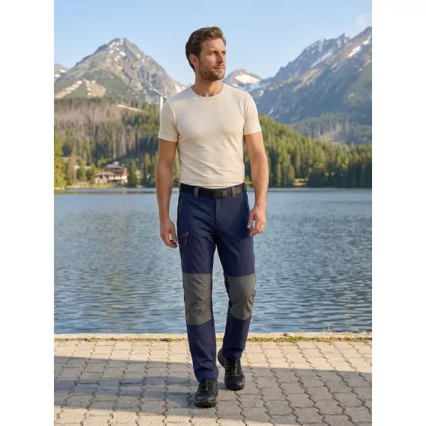  Pánské kalhoty ALTISPORT NoPrint NP/ALM6021NJ NAVY/CARBON 