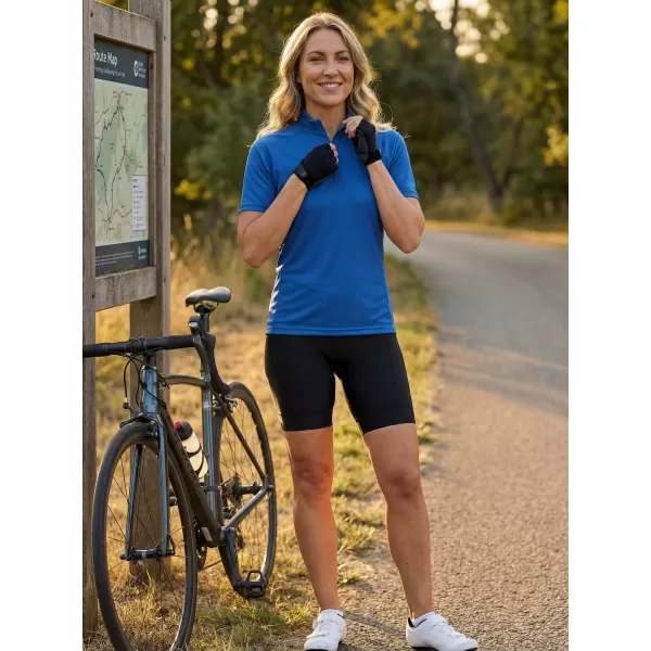 Dámský cyklo dres ALTISPORT NoPrint NP/ALW115NJ ROYAL 