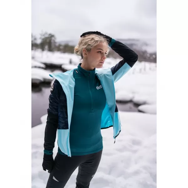  Dámské termo triko NORDBLANC FLOATY NBBLD7975 ZELENÁ 