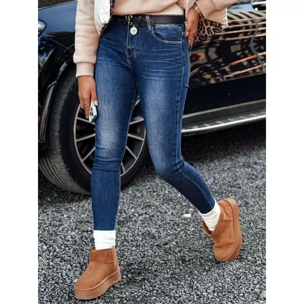  Dámské džíny DSTREET JEANLIFE MODRÁ 