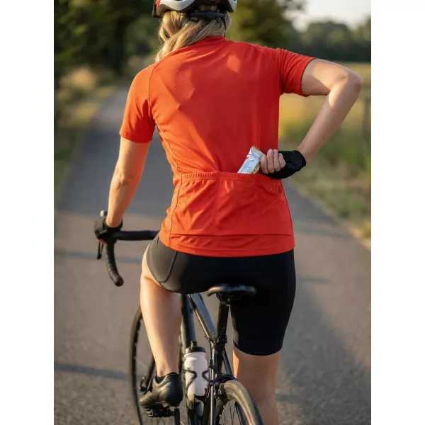  Dámský cyklo dres ALTISPORT NoPrint NP/ALW115NJ BRIGHT ORANGE 