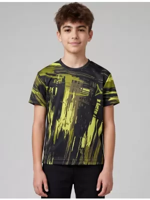 Dětské funkční triko premium ALTISPORT VOJ/ALK010TR01 ČERNÁ/ARMY