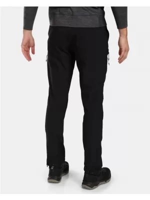 Pánské outdoorové kalhoty KILPI VILLAIN-M WM0411KI ČERNÁ