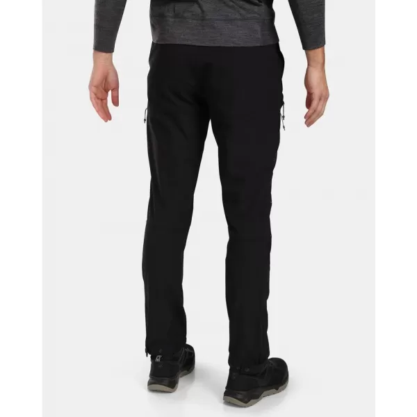  Pánské outdoorové kalhoty KILPI VILLAIN-M WM0411KI ČERNÁ 