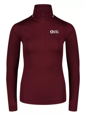 Dámské termo triko NORDBLANC FLOATY NBBLD7975 VÍNOVÁ
