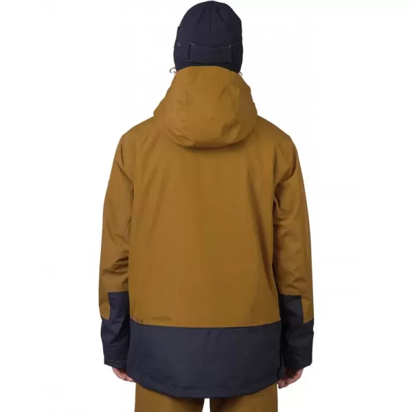  Pánská lyžařská bunda HANNAH PATTY FD GOLDEN BROWN/ANTHRACITE 