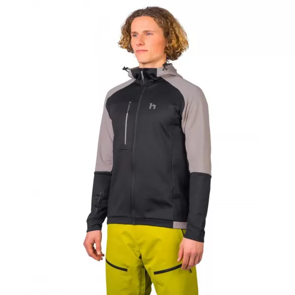  Pánská mikina HANNAH TARIQ HOODY ANTHRACITE/GOAT 