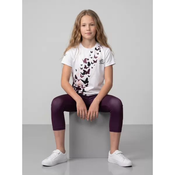 Dětské funkční triko premium ALTISPORT VOJ/ALK022TR01 BÍLÁ 