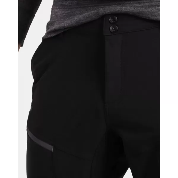  Pánské outdoorové kalhoty KILPI VILLAIN-M WM0411KI ČERNÁ 