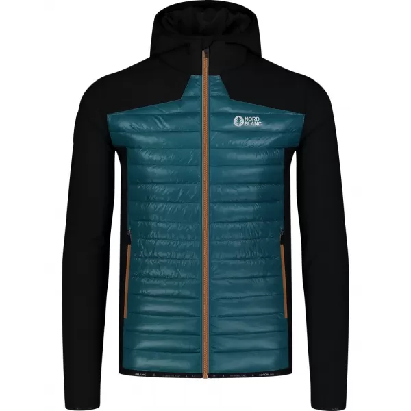  Pánská sportovní bunda NORDBLANC BIATHLON NBWJM8052 TMAVĚ ZELENÁ 
