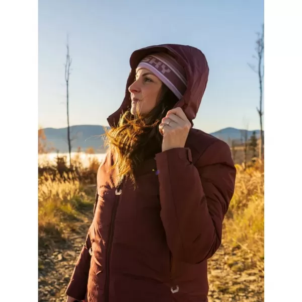  Dámský kabát HUSKY NAVELI L DARK BORDO 