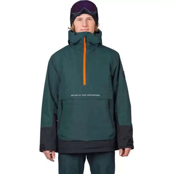  Pánská lyžařská bunda HANNAH PATTY FD SEA MOSS/ANTHRACITE 